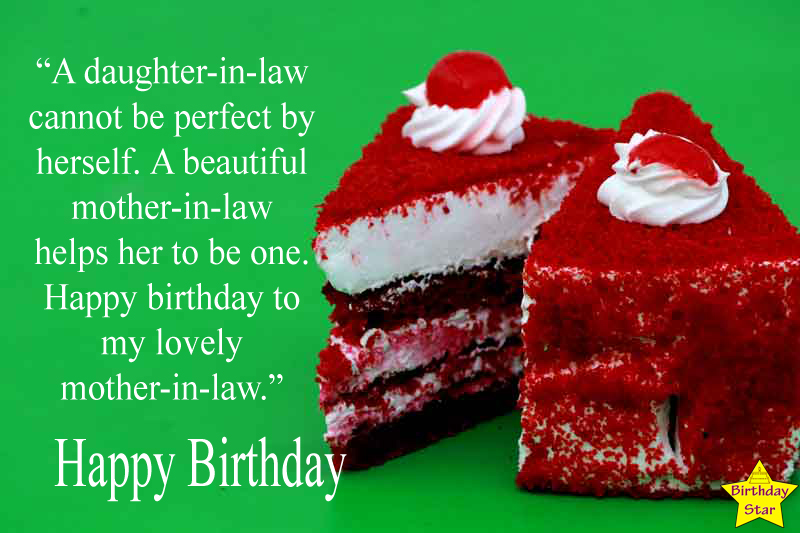 Sweet Happy Birthday Quotes for Mother In Law
