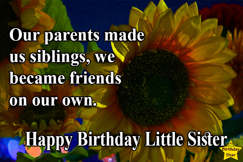 amazing birthday quotes for younger sister