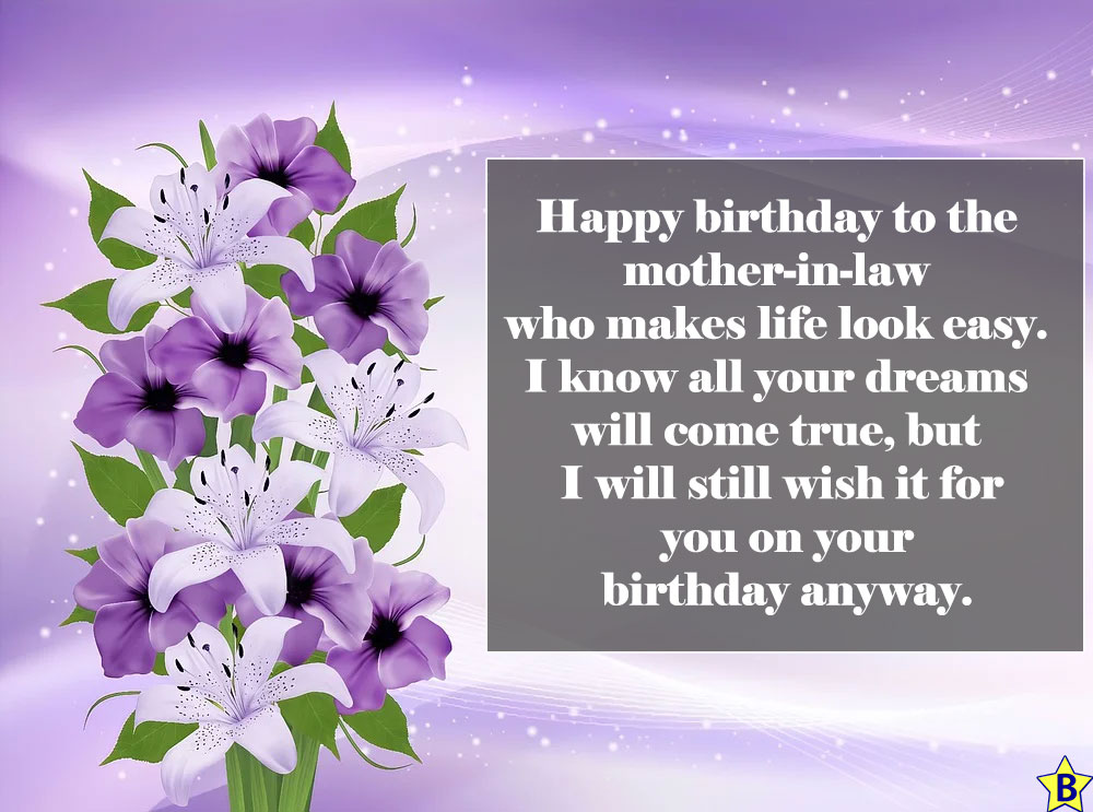 happy birthday mother in law images