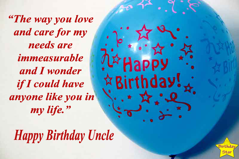 happy birthday quotes for uncle in english