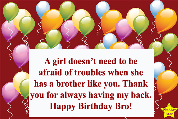 Happy Birthday Big Brother Quotes From Sisters