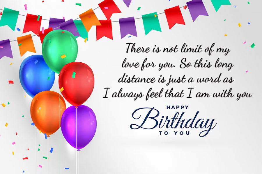 happy birthday wishes for long distance friend