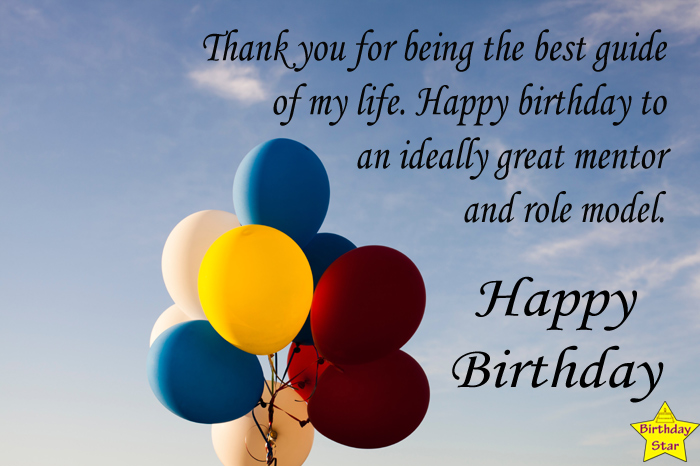 303 Happy Birthday Wishes For A Mentor Images Quotes