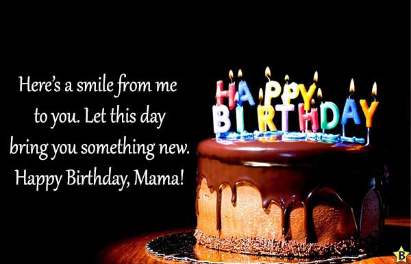 Happy birthday Mama status