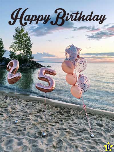 Happy birthday beach images balloon