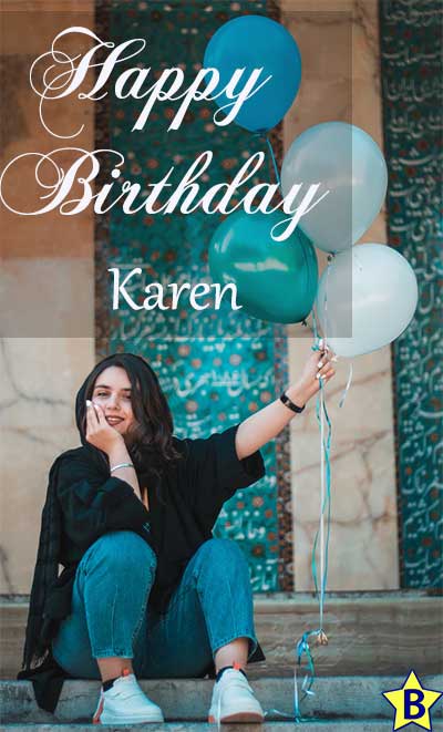 happy birthday karen photos