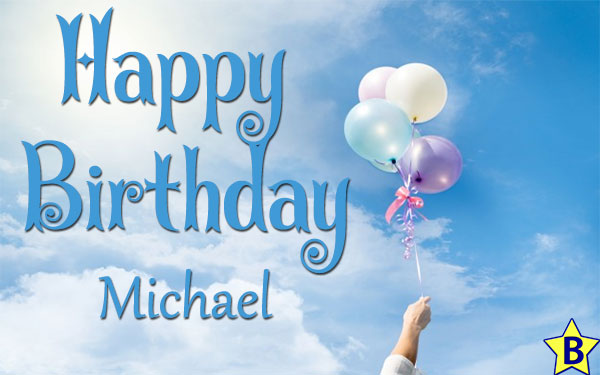 happy birthday michelle images balloon