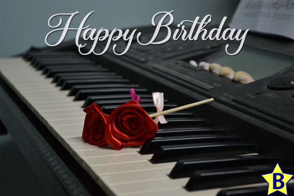 happy birthday wishes with music images