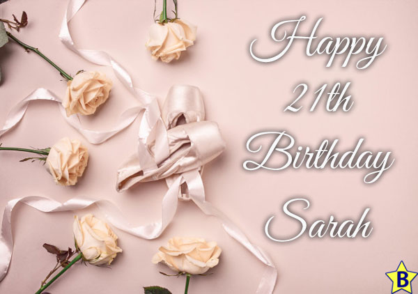 Happy 21th Birthday Sarah Images
