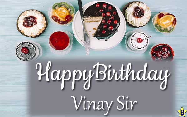 happy birthday images vinay sir