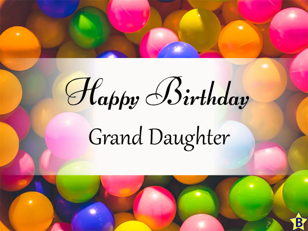 Happy Birthday Images grand-daughter