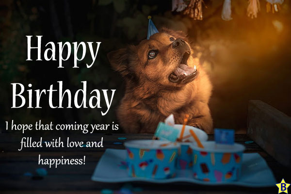 Happy Birthday Dog Images blessings