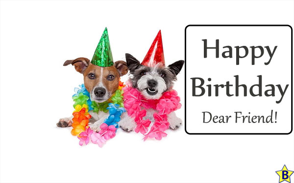 Happy Birthday Dog Images friend