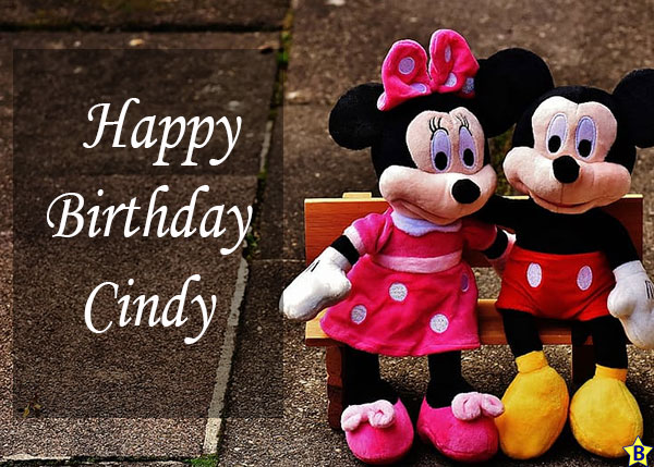 Happy Birthday cindy disney images