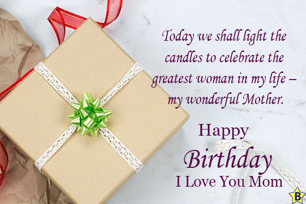Sweet Birthday Wishes for your Mother