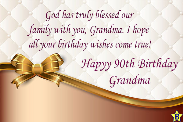 happy 90th birthday for grandmaa