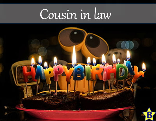 happy birthday cousin in law images