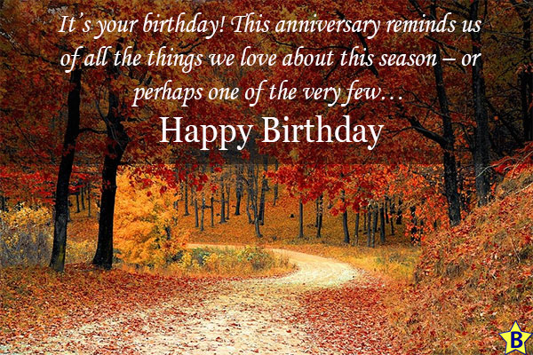 happy birthday fall pics free download for status