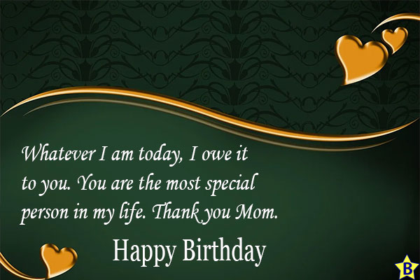 happy birthday mom quotes from son