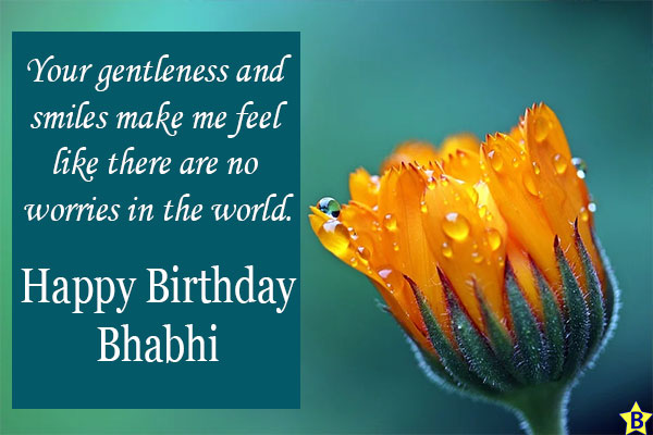 Birthday wishes for Bhabhi quotes