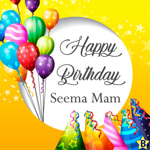 Happy Birthday Seema Mam Images