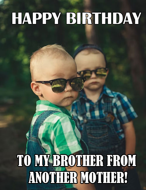 happy birthday to my brother funny memes
