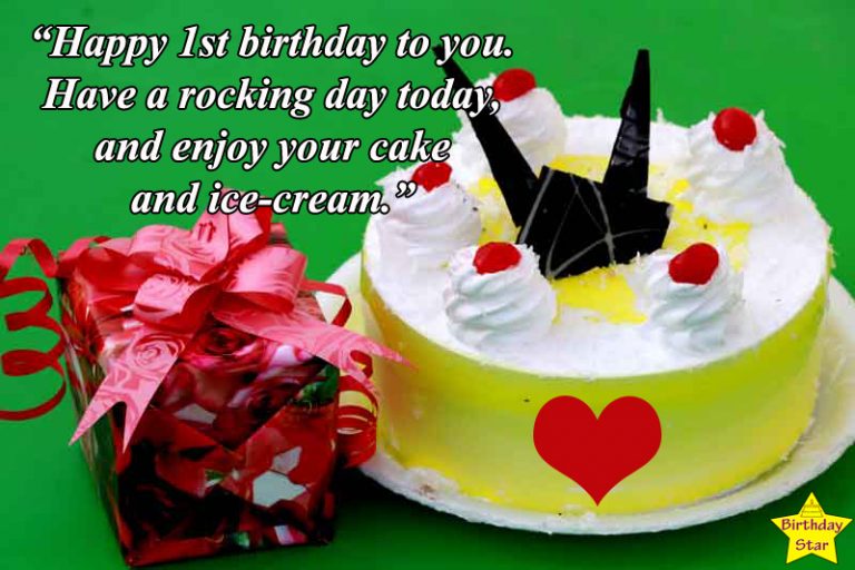 300+ 1st Birthday Wishes and Quotes for Baby Boy