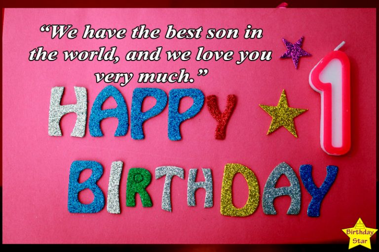 300+ 1st Birthday Wishes and Quotes for Baby Boy