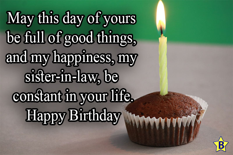 Happy Birthday Quotes for Sister in law