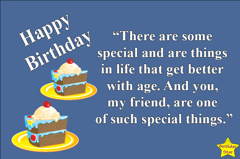 Happy Birthday Quotes Male Friend Birthday Star