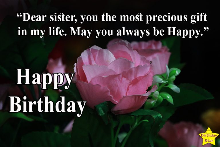 Best Happy Birthday Quotes for Elder Sister