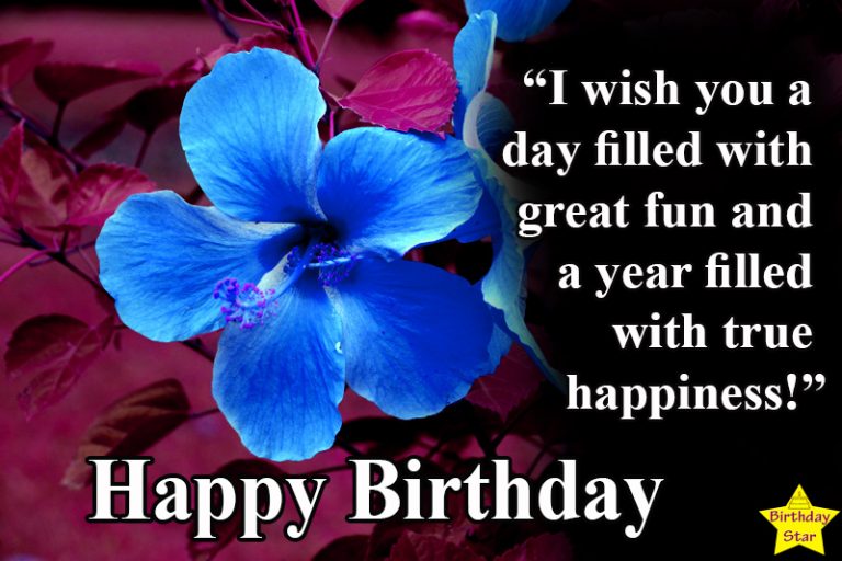 Happy Birthday Images with Flowers and Quotes