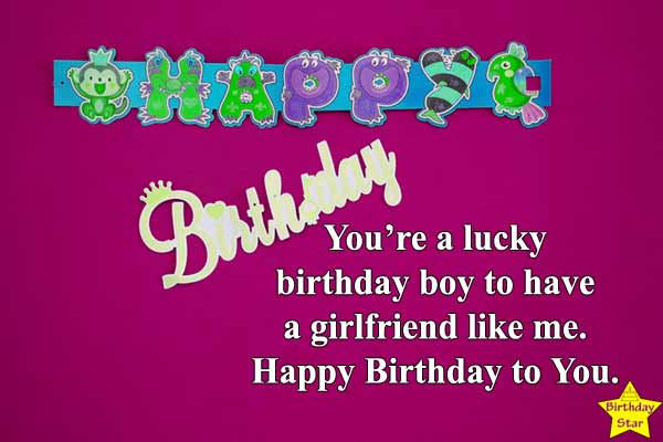 funny birthday wishes for boyfriend long distance