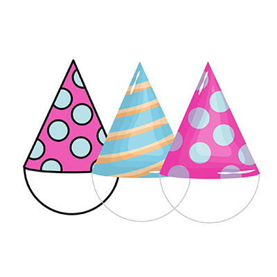 Birthday three Hat Clipart