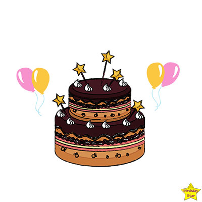 birthday cake clipart simple
