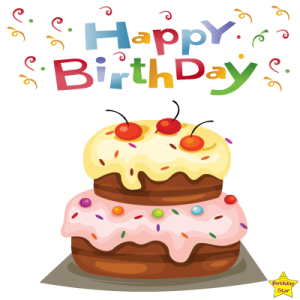 happy birthday cake clipart | Birthday Star
