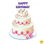 happy birthday cake clipart without candles free