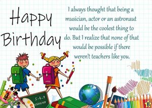 30 Happy Birthday Teacher | Wishes, Quotes and Images