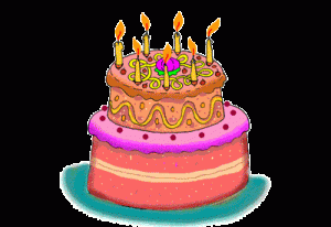 Birthday Animated Cake Images
