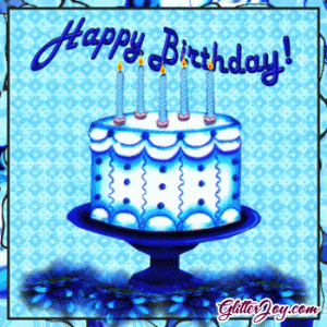 Birthday Animated Greetings With Cake