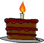 birthday animated images single cake