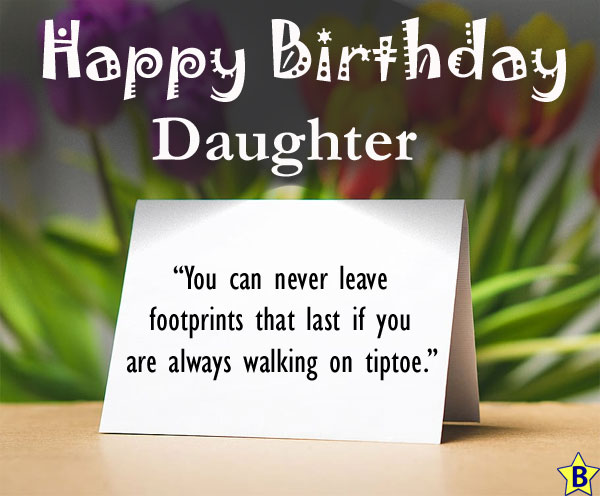 Happy Birthday Daughter quotes