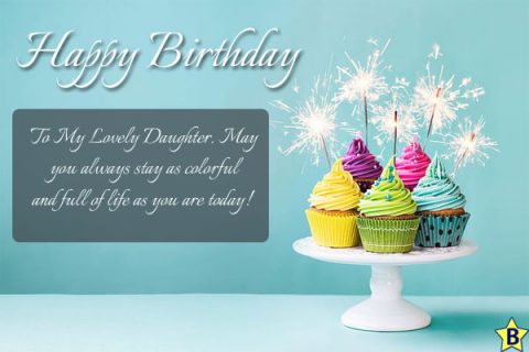 Happy Birthday Daughter Wishes, Images, and Pictures