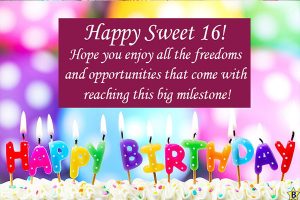 Happy 16th Birthday Images | 16th Birthday Wishes and Quotes