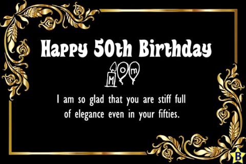 Happy 50th Birthday wishes mom | Birthday Star