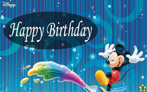 Happy Birthday Disney Image