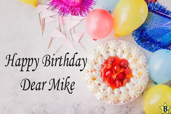 Happy birthday mike cake