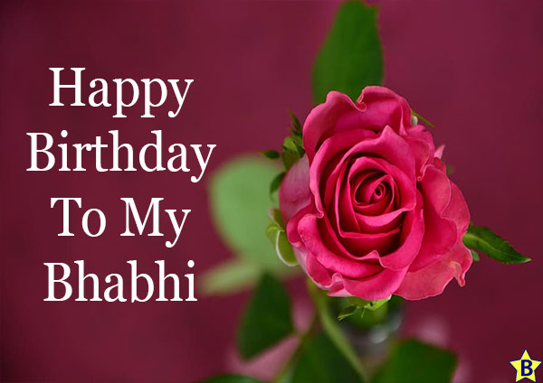 Birthday wishes to my bhabhi