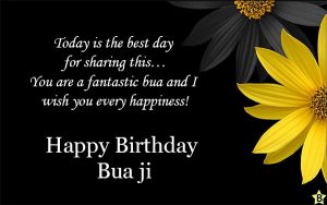 Happy Birthday Bua Images