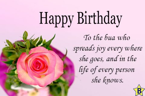 birthday wishes for Bua quotes | Birthday Star